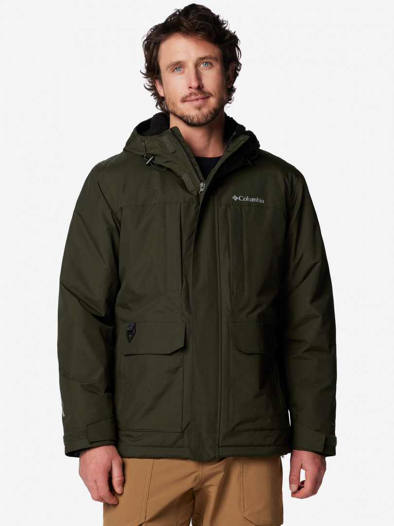 Куртка утепленная мужская Columbia Landroamer Sherpa Lined Jacket, Зеленый