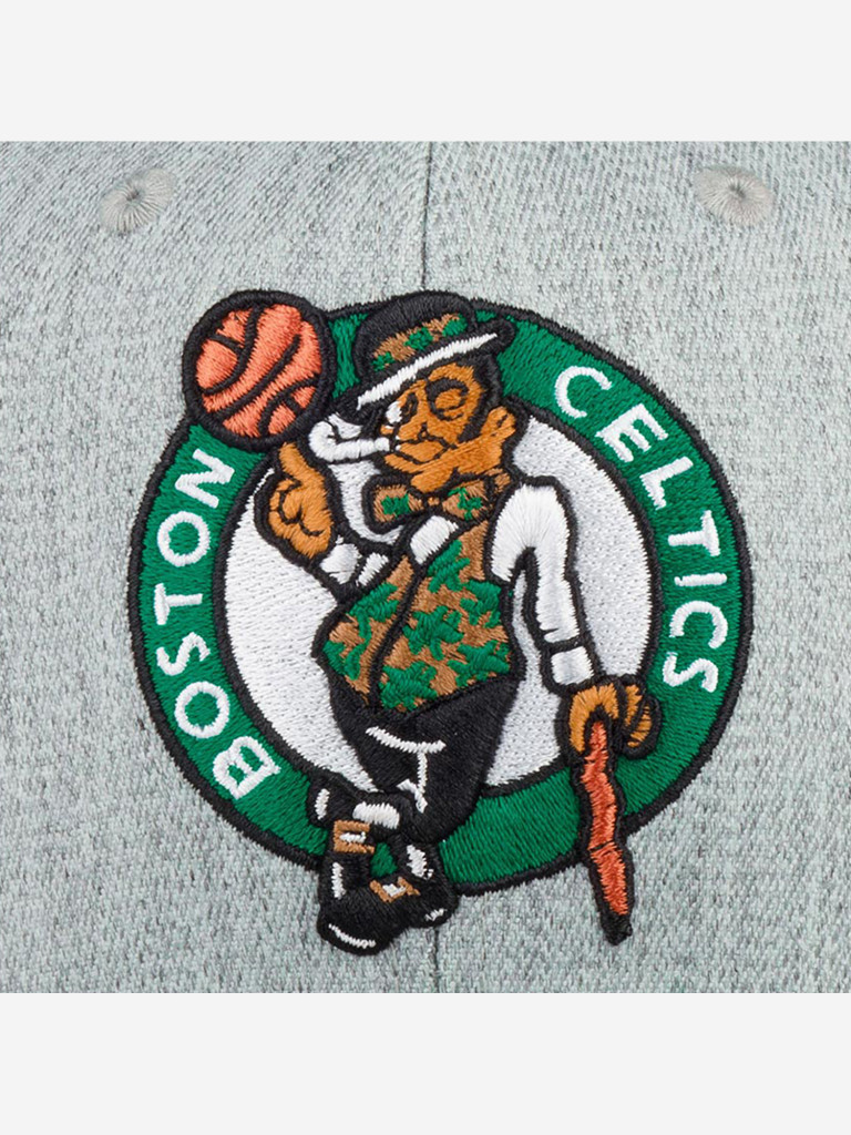 Бейсболка MITCHELL NESS 6HSSMM19363-BCEGYHT Boston Celtics NBA