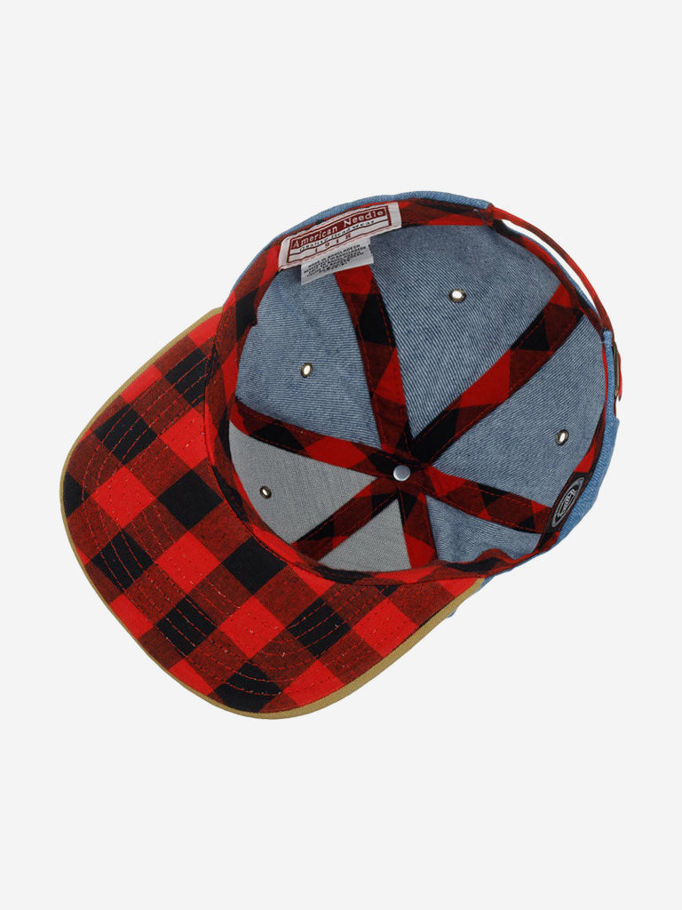 Бейсболка с прямым козырьком AMERICAN NEEDLE 42152A-NYR New York Rangers Timber NHL (голубой)