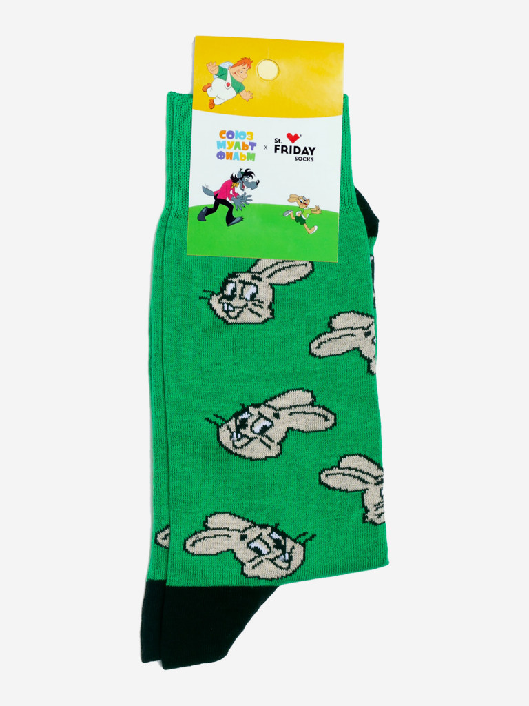 Носки с рисунками St.Friday Socks - Заяц - Ну погоди!