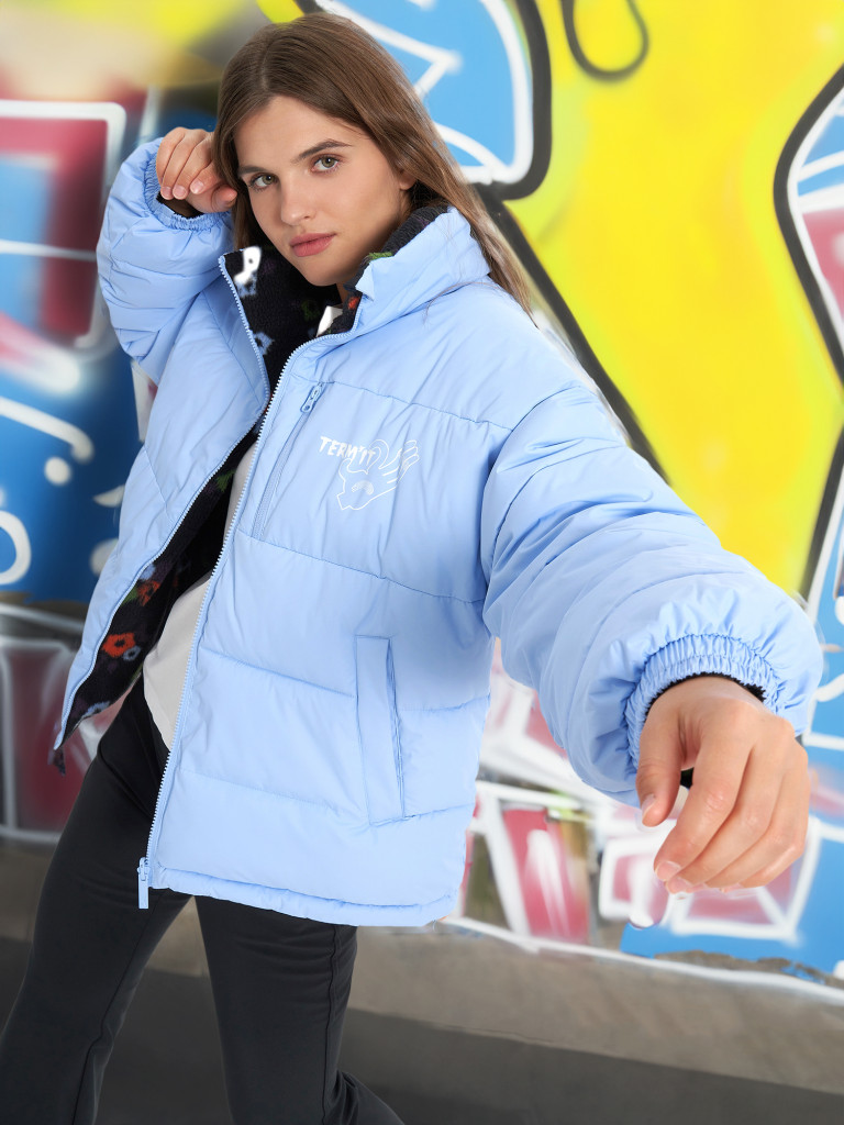 Пуховик двусторонний женский Termit