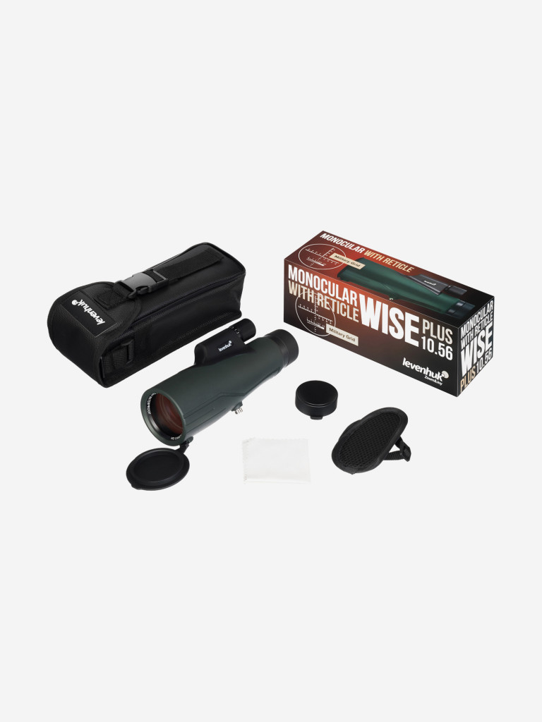 Монокуляр Levenhuk Wise PLUS 10x56 с сеткой