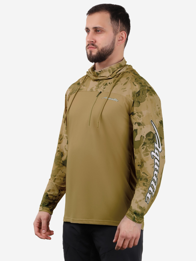 Джерси с капюшоном и баффом Аquatic Дж-10 для рыбалки и охоты