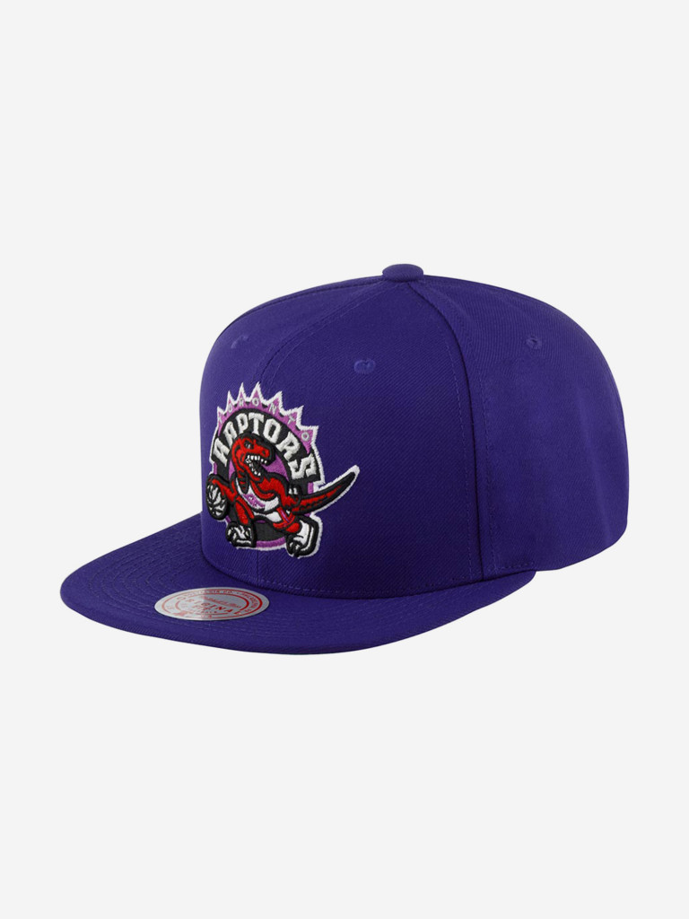 Бейсболка с прямым козырьком MITCHELL NESS HHSS5133-TRAYYPPPPURP Toronto Raptors NBA