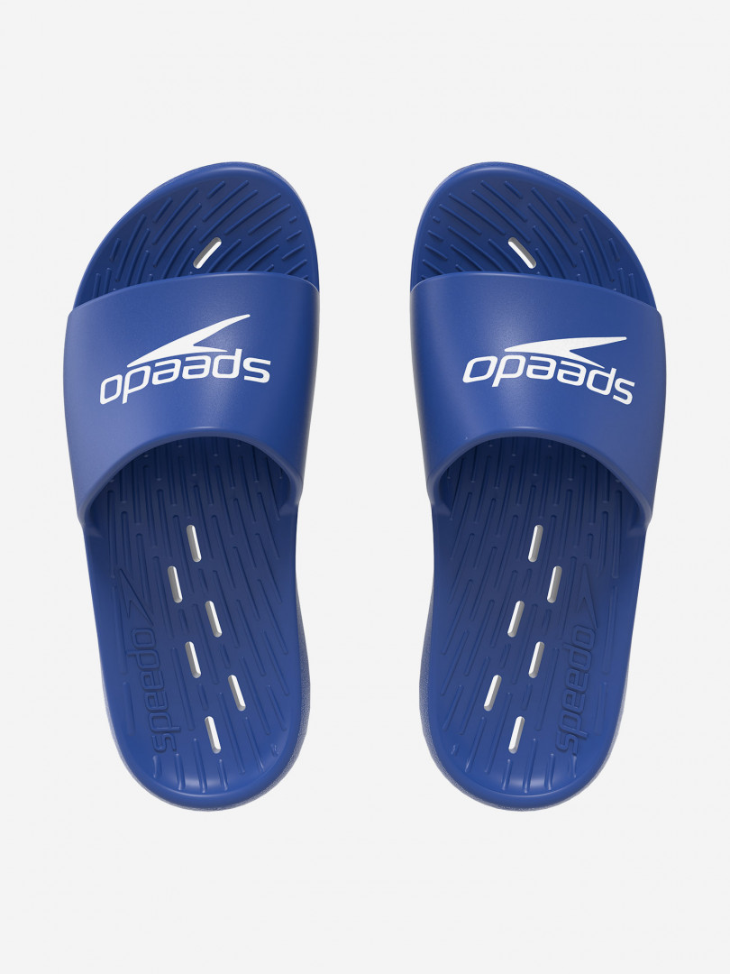 фото Шлепанцы детские speedo slide ju, синий