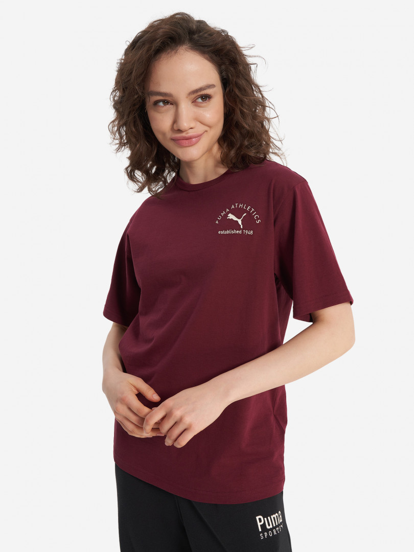 Футболка женская PUMA Class Красный 1959₽