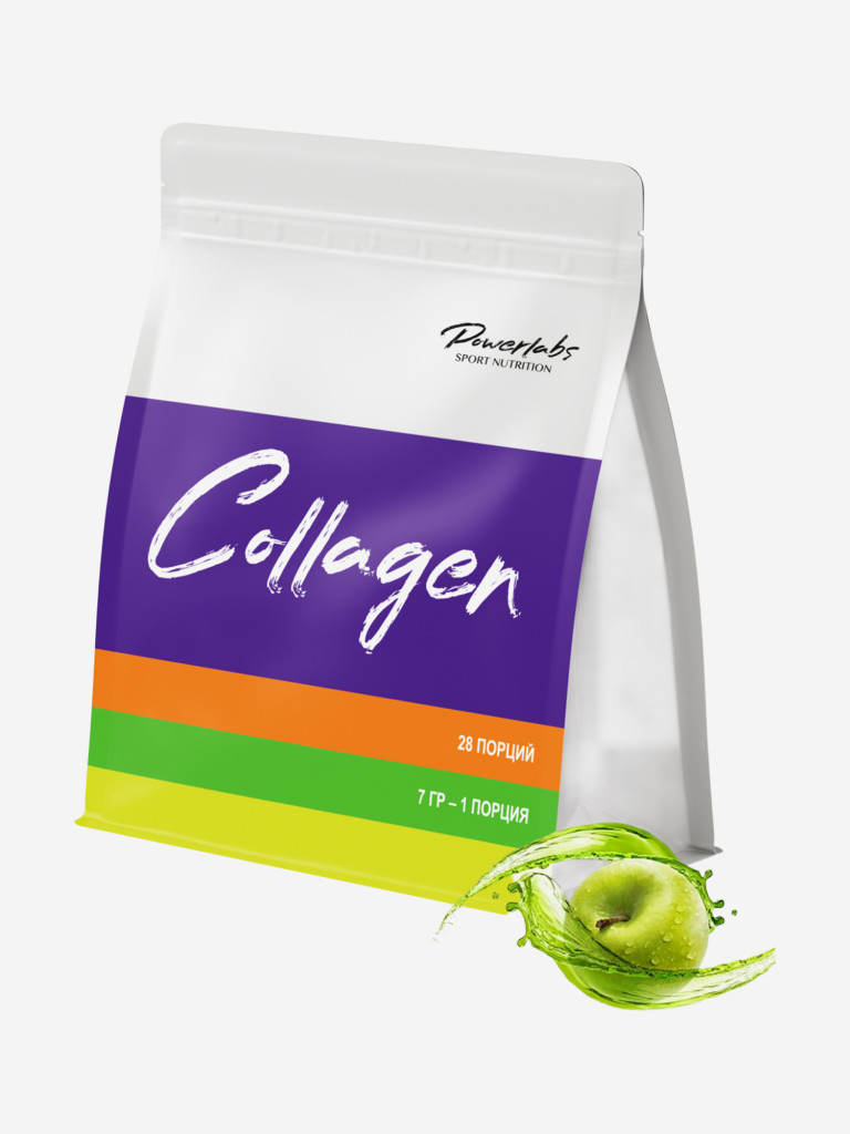 Пептидный коллаген в стиках с Витамином C 28 порций Яблоко