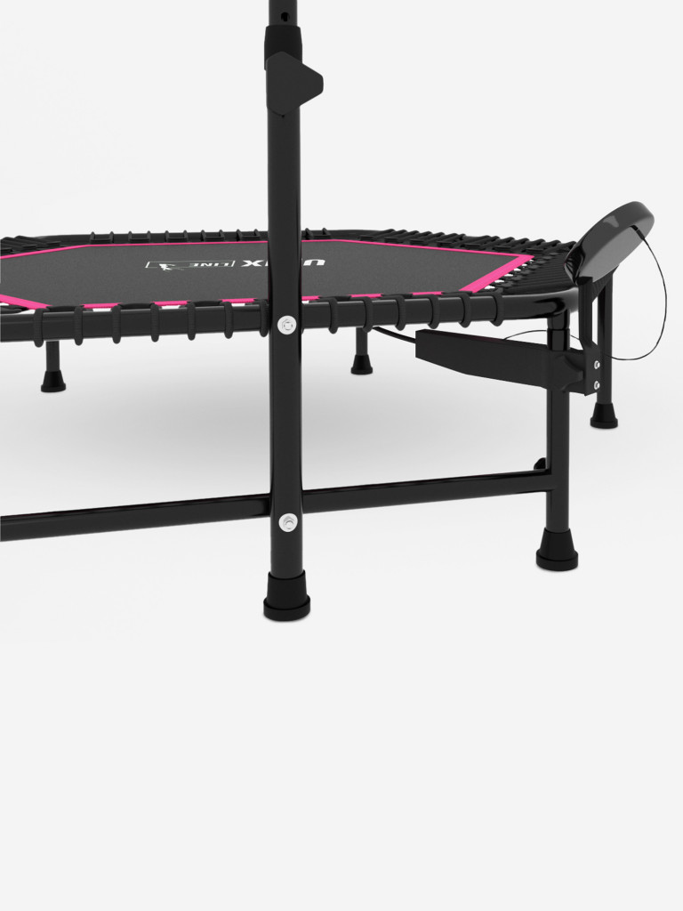 Батут спортивный для фитнеса и джампинга UNIX Line Fitness Pro 125 см, розовый