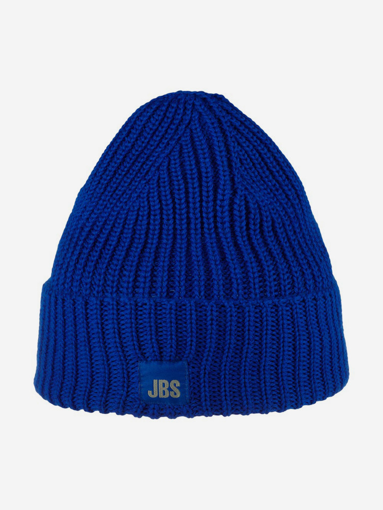Шапка с отворотом STETSON 8599344 BEANIE WOOL/ACRYLIC (синий)