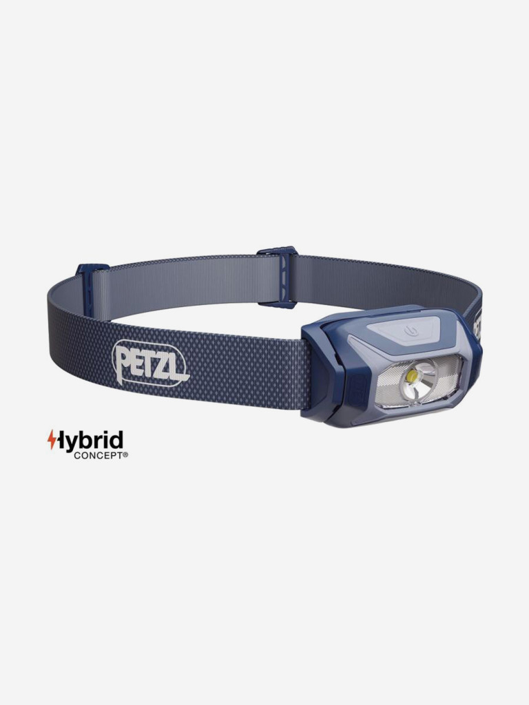 Компактный налобный фонарь Petzl TIKKINA, синий, серый