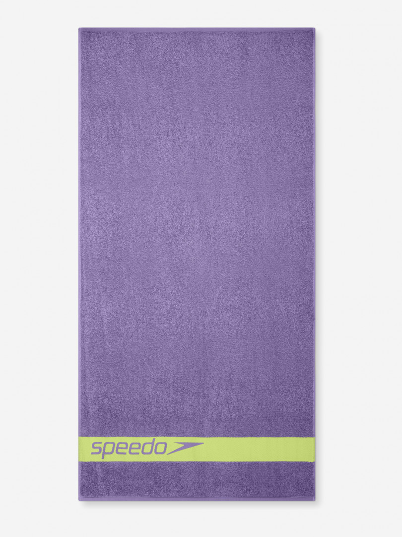 фото Полотенце махровое speedo, 140 х 70 см, фиолетовый