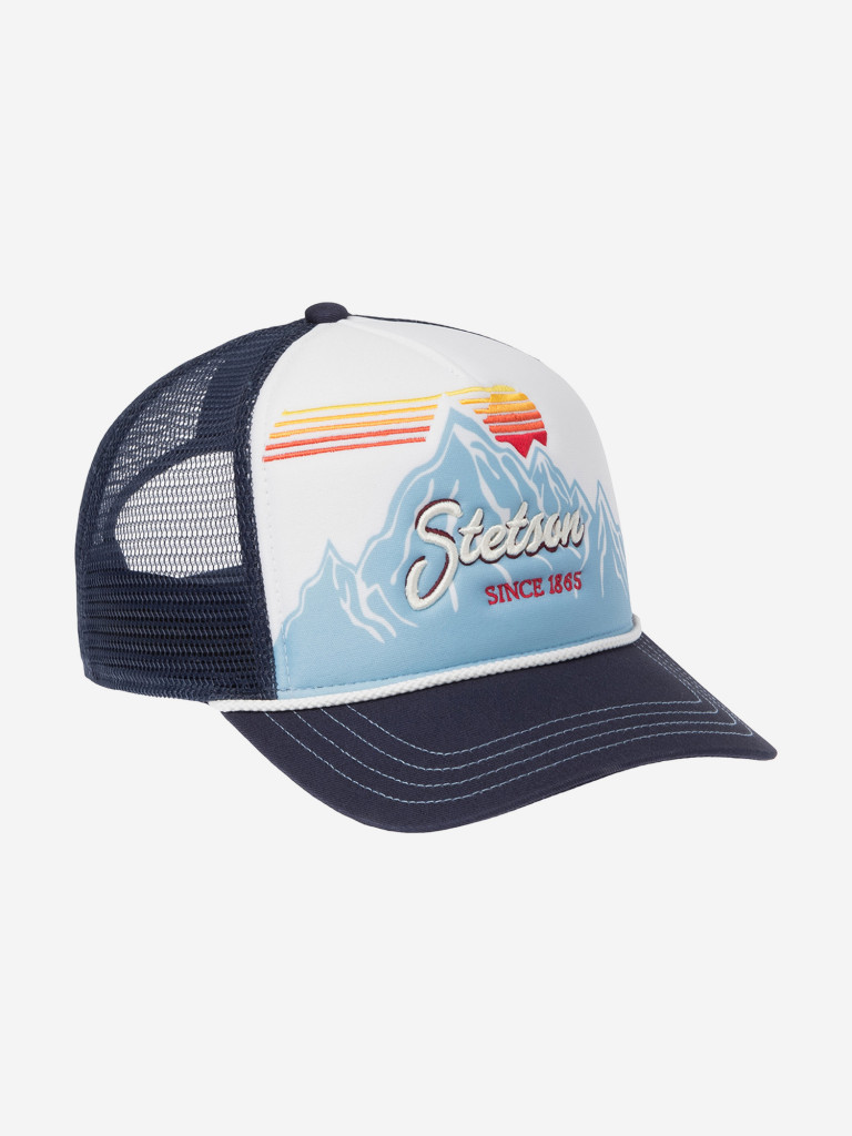 Бейсболка с сеточкой STETSON 7745101 TRUCKER CAP ALPINE SUNSET