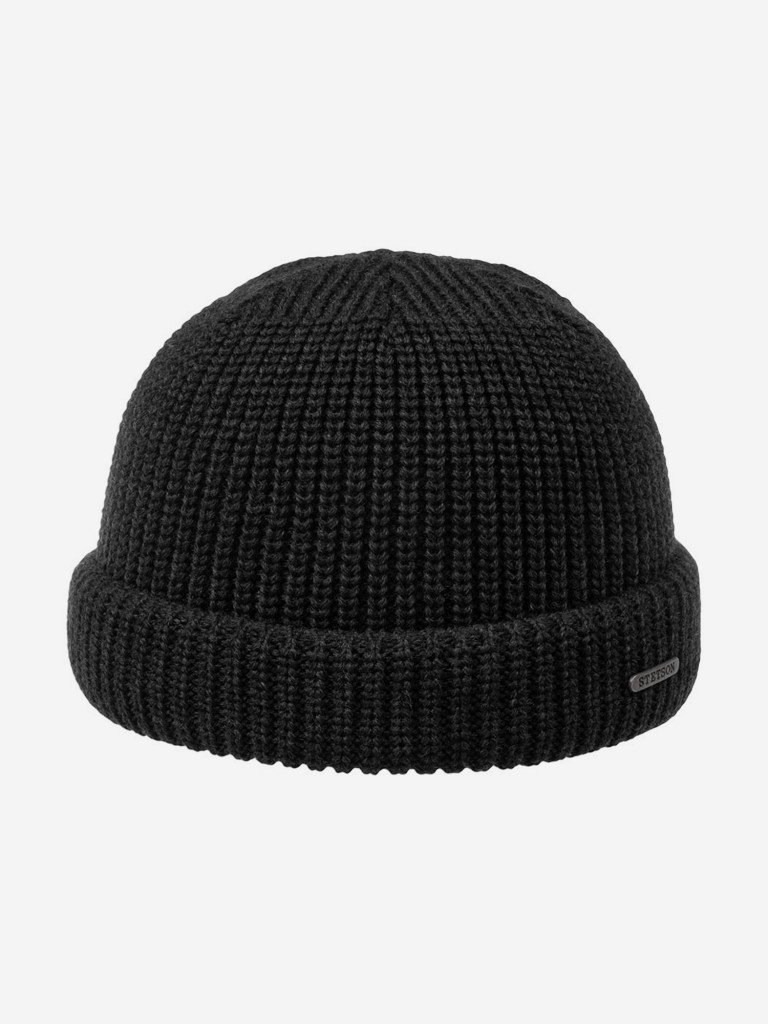 Шапка докер STETSON 8599302 NASHVILLE KNIT DOCKER (черный)