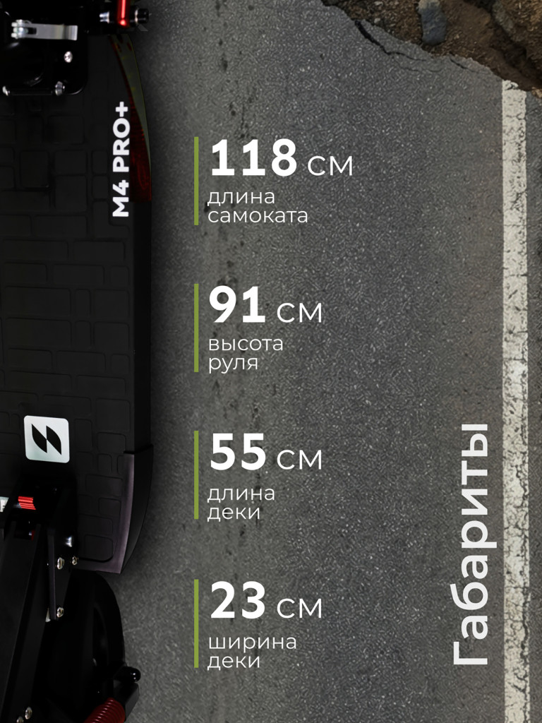 Электросамокат SAMIK M4 PRO PLUS