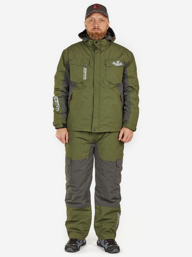 Костюм демисезонный Norfin BOAT (куртка+полукомбинезон) для рыбалки и охоты