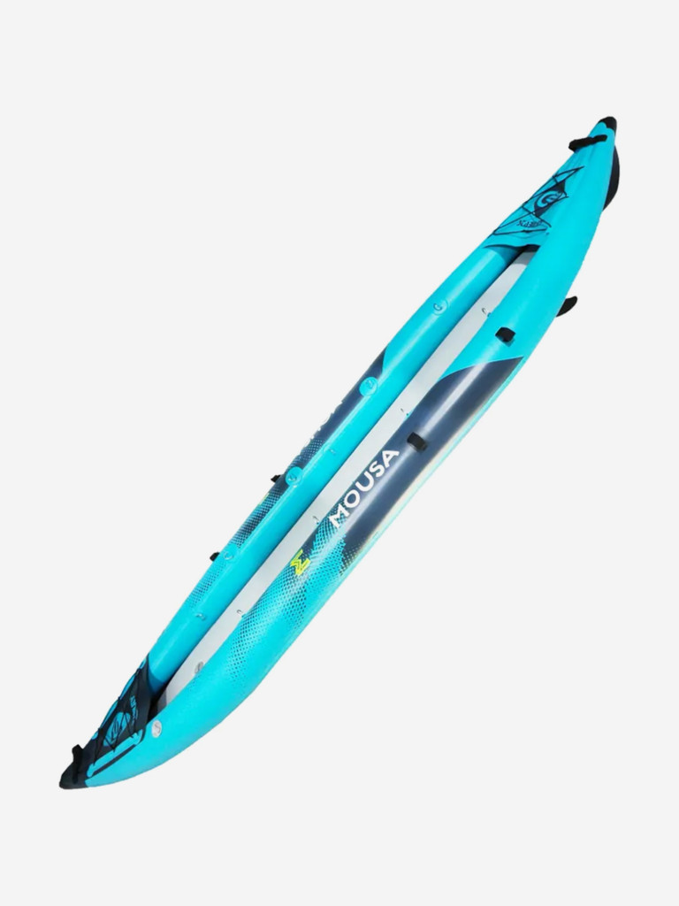 Надувной каяк Mousa Compact 385х81х27 см, 2-местный, Drop-Stitch дно, до 290 кг