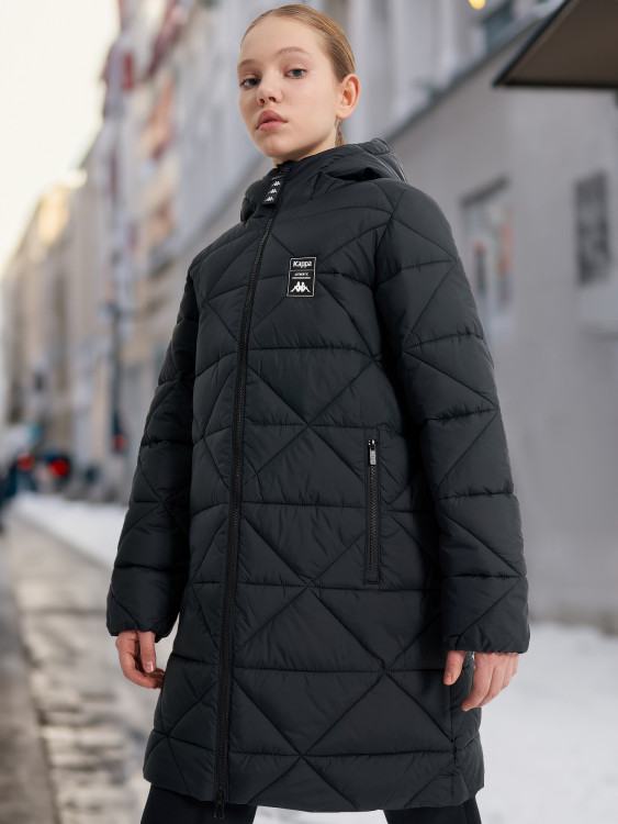 Пальто утепленное для девочек Kappa