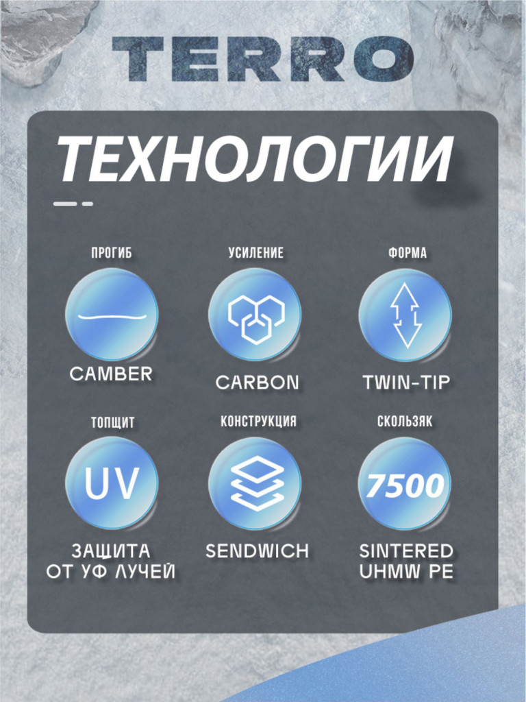 Сноуборд TERRO - CREW 24/25