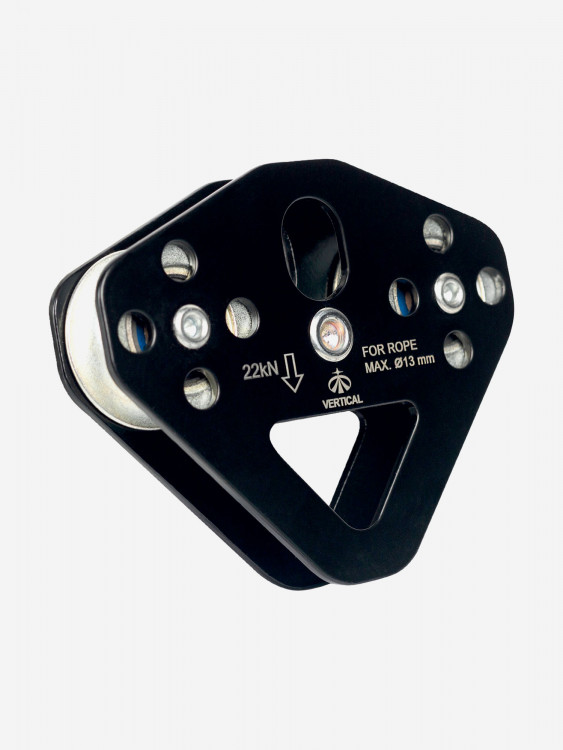 Блок - ролик «Тандем» Sturdy (стальной) с подшипником, ролик нерж с повышенной твердостью VERTICAL