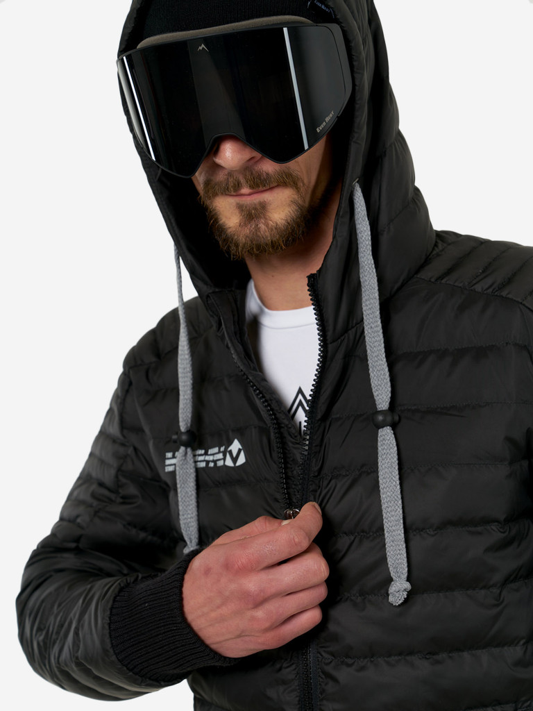 Куртка пуховая Hoody "Вирус Batzzilla"