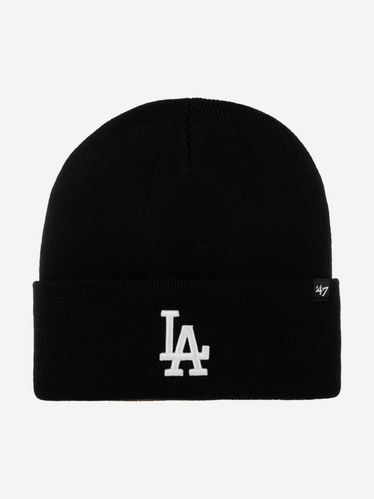 Шапка с отворотом 47 BRAND B-HYMKR12ACE Los Angeles Dodgers MLB (черный)