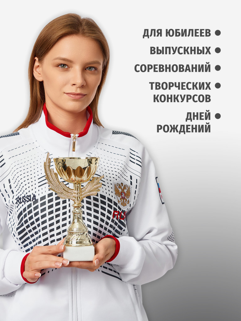 Спортивный кубок для награждения победителя 21.5 см