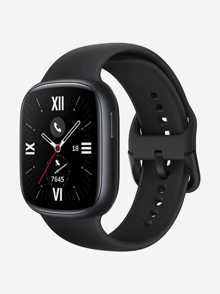 Смарт-часы Honor Watch 4 TMA-B19, 45.3мм, 1.75", черный/черный, 5502aarj