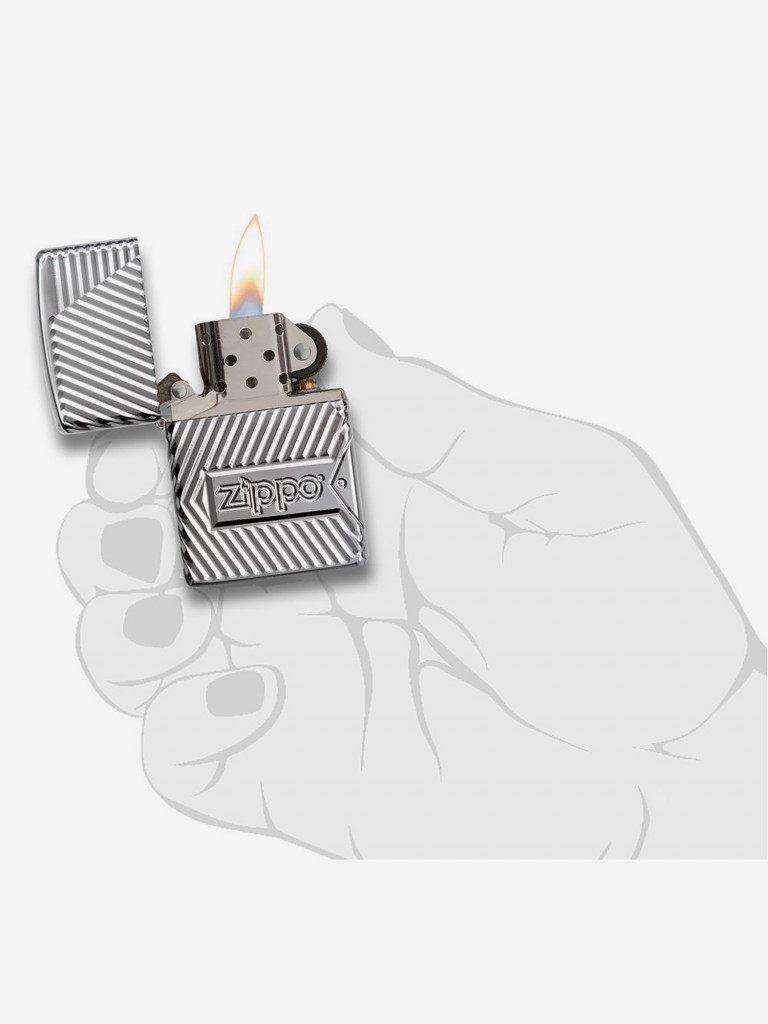 Зажигалка бензиновая ZIPPO 29672 Armor Bolts