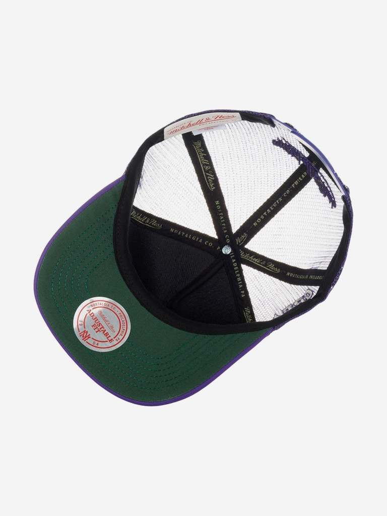 Бейсболка с сеточкой MITCHELL NESS 5HSSSH22020-MBUPURP Milwaukee Bucks MLB (фиолетовый)