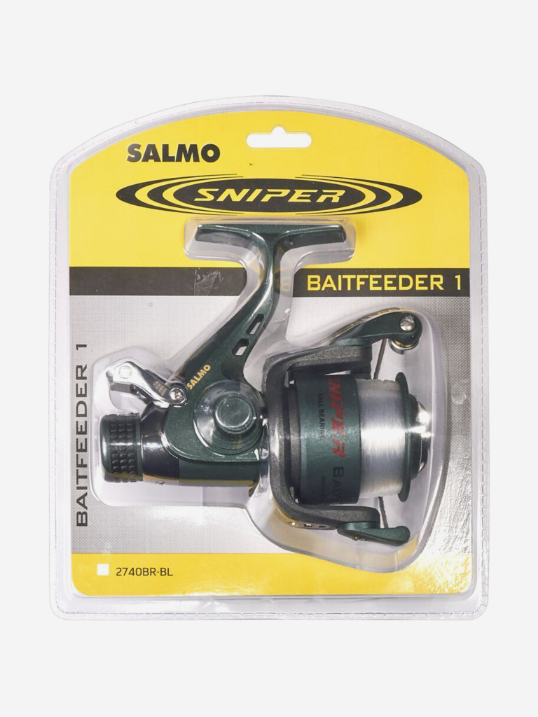 Катушка безынерционная Salmo Sniper BAITFEEDER 1 40BR блистер