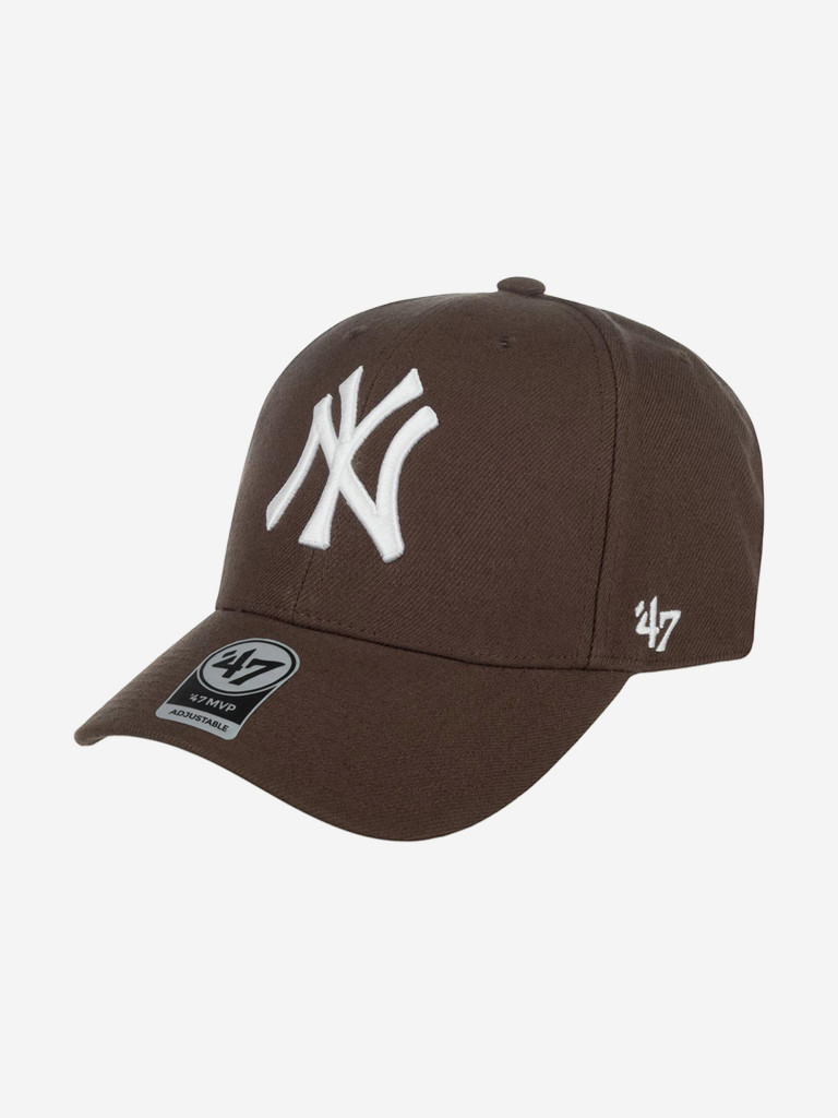 Бейсболка 47 BRAND B-MVPSP17WBP New York Yankees MLB (коричневый)