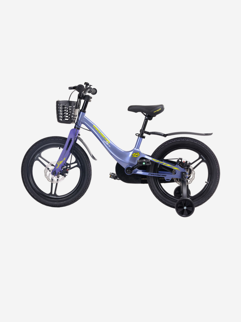 Велосипед Детский Maxiscoo JAZZ Pro 18'' Синий карбон (2024)