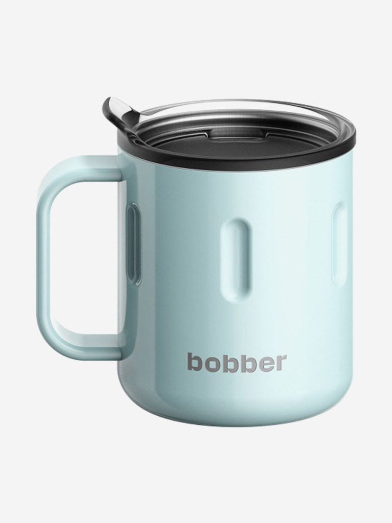 Термокружка вакуумная BOBBER Mug 300 мл, голубой, тепло до 2 часов