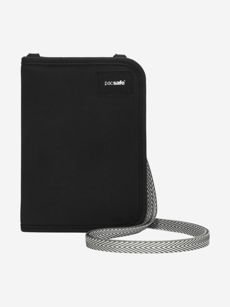 Кошелек антивор Pacsafe RFIDsafe V150, Black