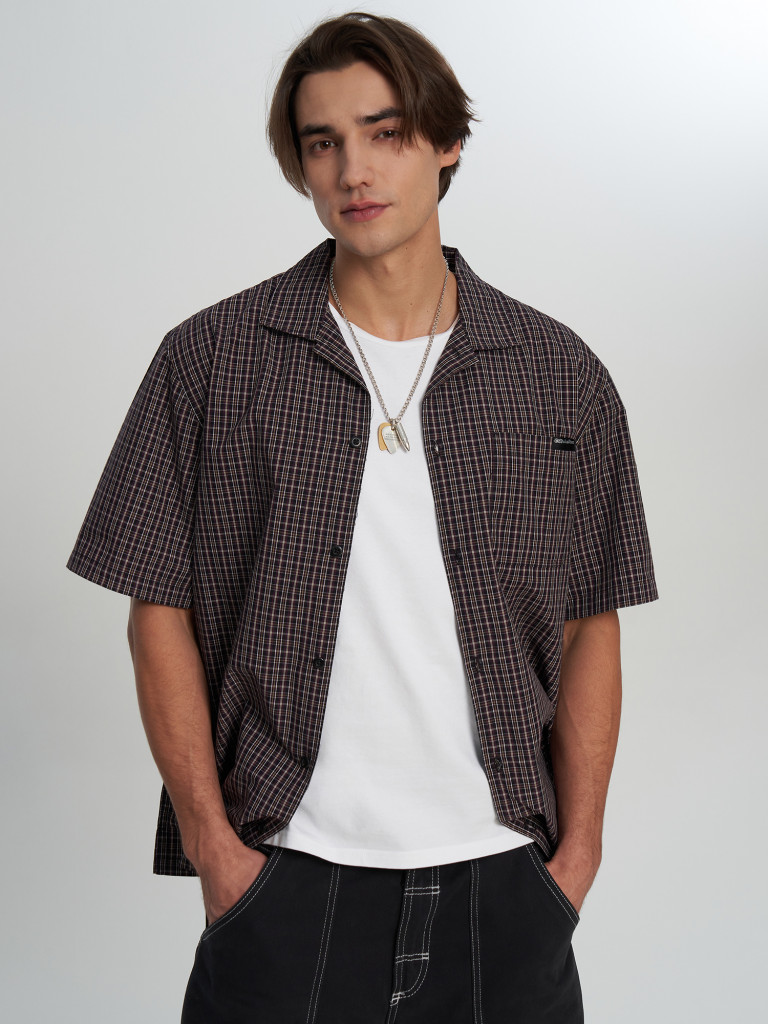 Рубашка с коротким рукавом мужская Quiksilver Mercury Double Zero