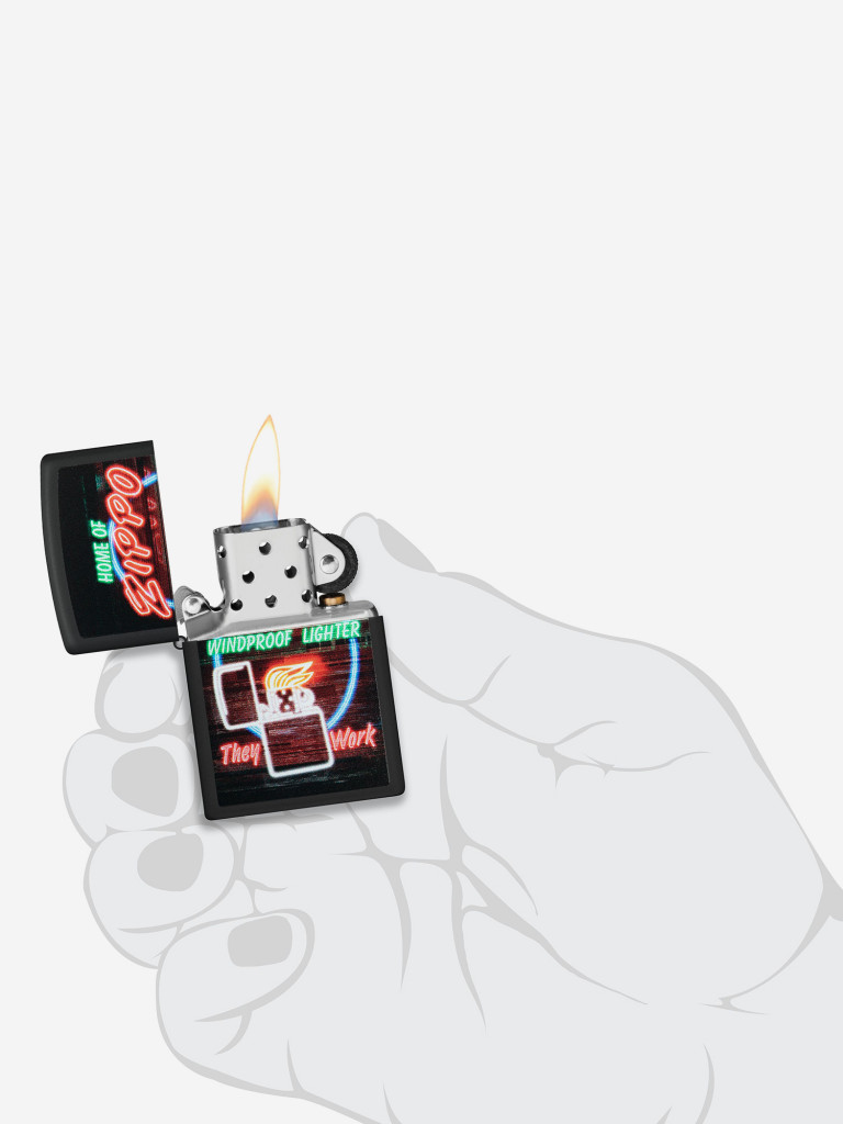 Зажигалка бензиновая ZIPPO 48455 Classic Design