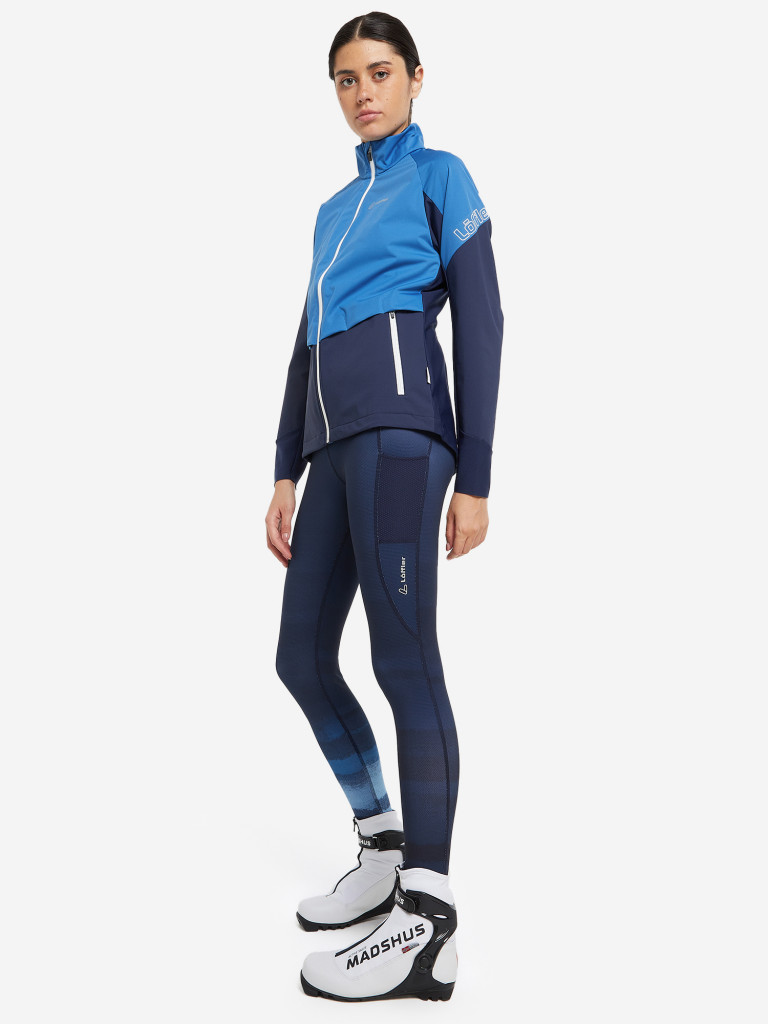 Брюки софтшелл женские Loeffler Lumina Dimple Elastic