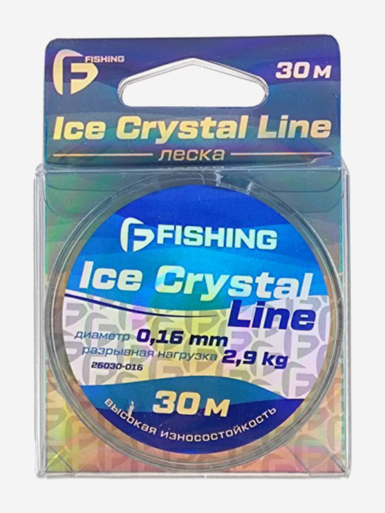 Леска F-FISHING Ice Crystal Line 30м 0,16мм