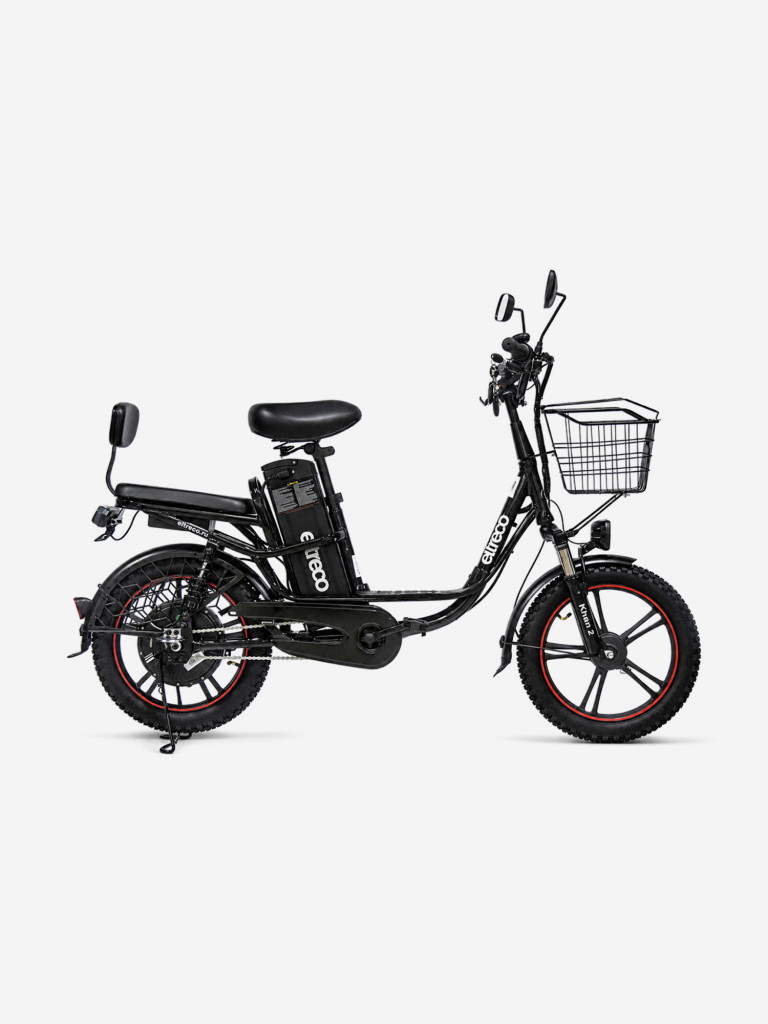 Электровелосипед Eltreco Khan 1 "Хан 1" черный