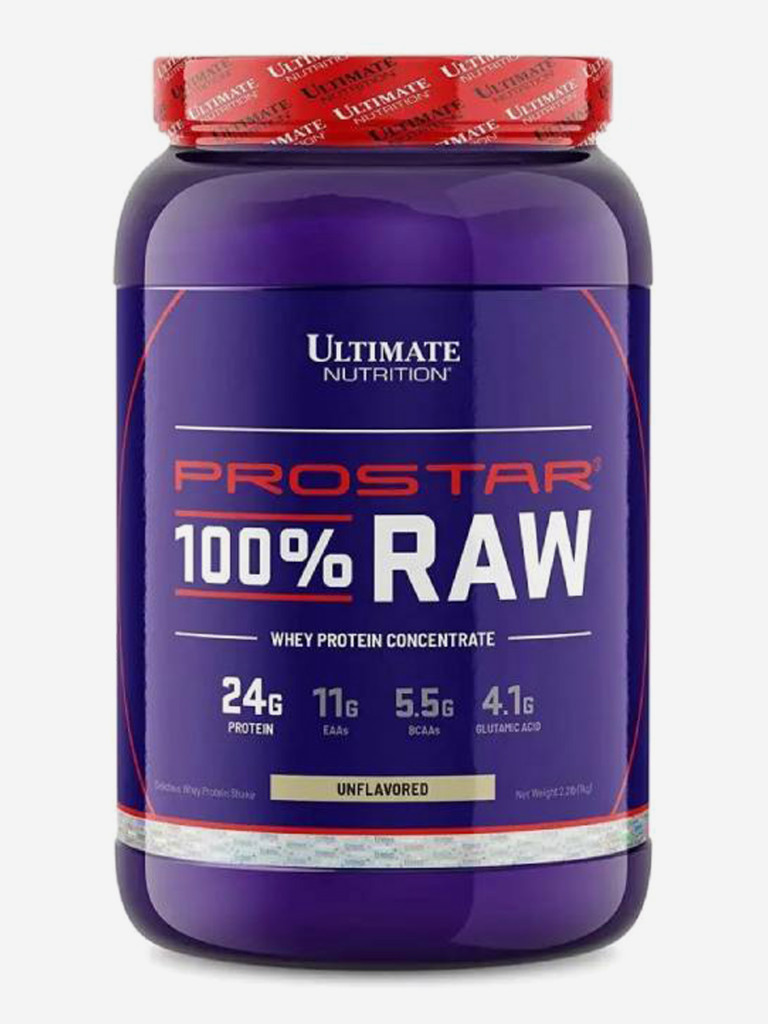 Протеин Ultimate Nutrition Prostar Raw, 1000 г, Без вкуса
