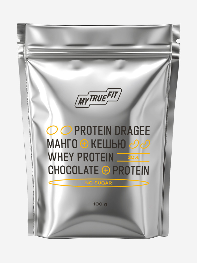 Драже протеиновое Mytruefit Манго с кешью,100 г х 6 шт