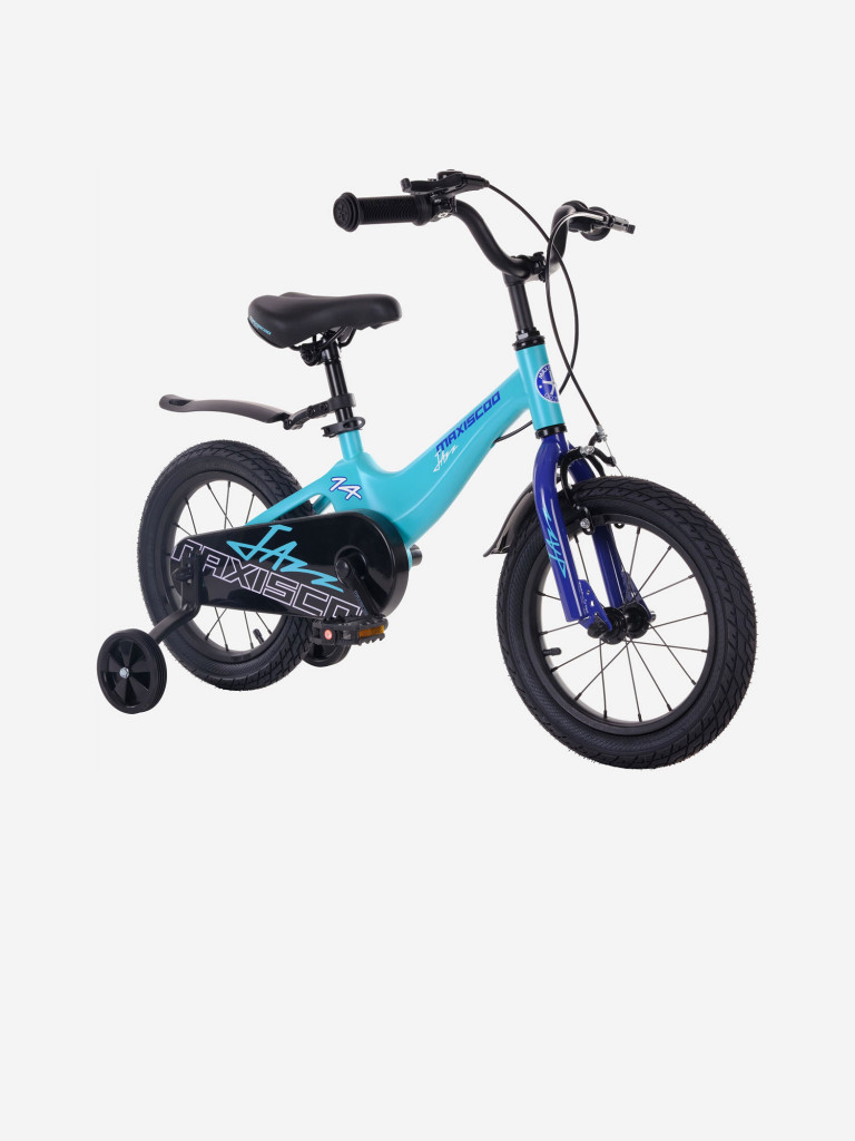 Велосипед Детский Maxiscoo JAZZ Стандарт Плюс 14'' Мятный матовый (2024)