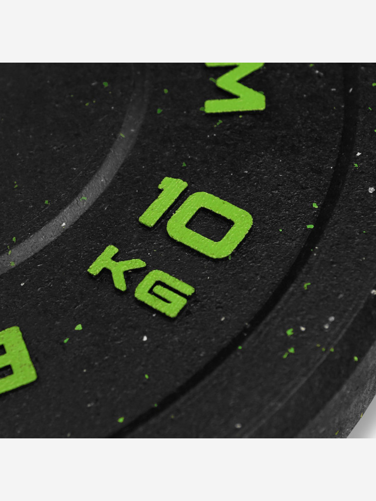 Диск для штанги бамперный BRONZE GYM 10 кг