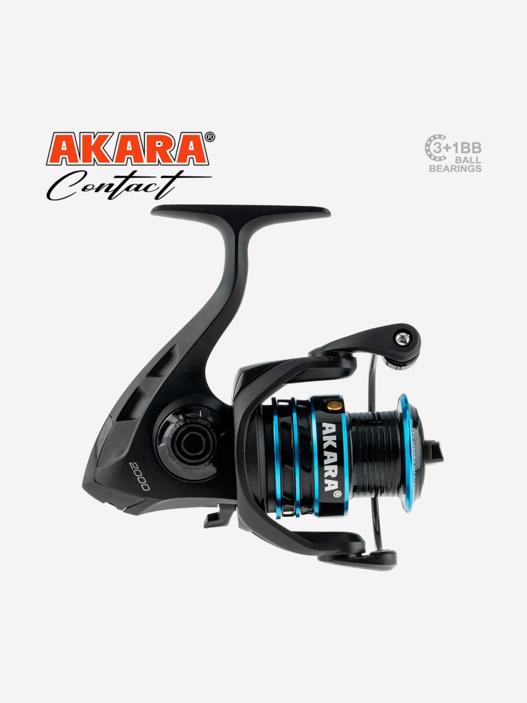 Катушка безынерционная Akara Contact 3000 3+1bb