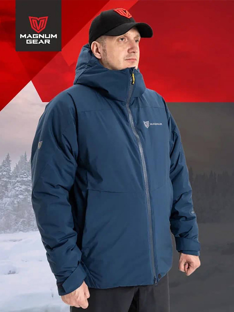 Куртка мужская для рыбалки MAGNUM GEAR TRAVEL синий