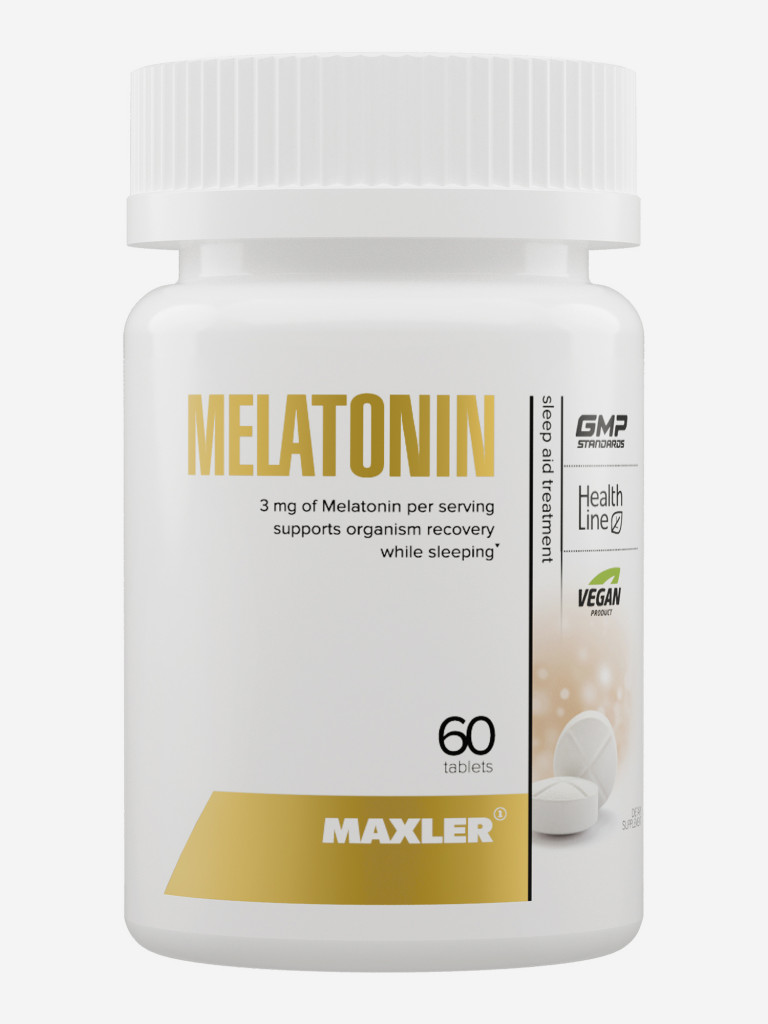 Мелатонин Maxler Melatonin 3 мг. 60 таблеток