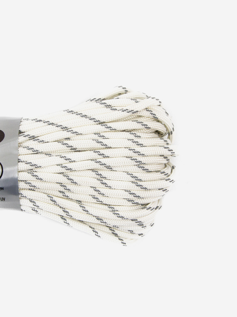 Паракорд 550 CORD nylon 30м RUS световозвращающий (white)