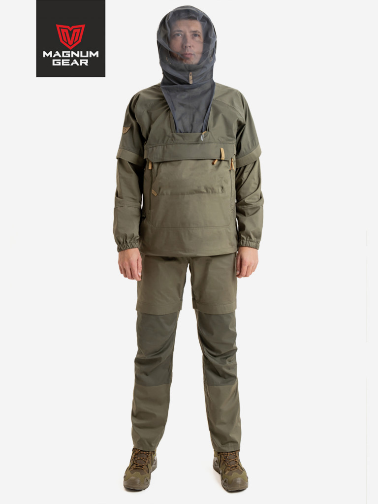 Антиклещевой костюм мужской MAGNUM GEAR PROTECTOR LITE олива