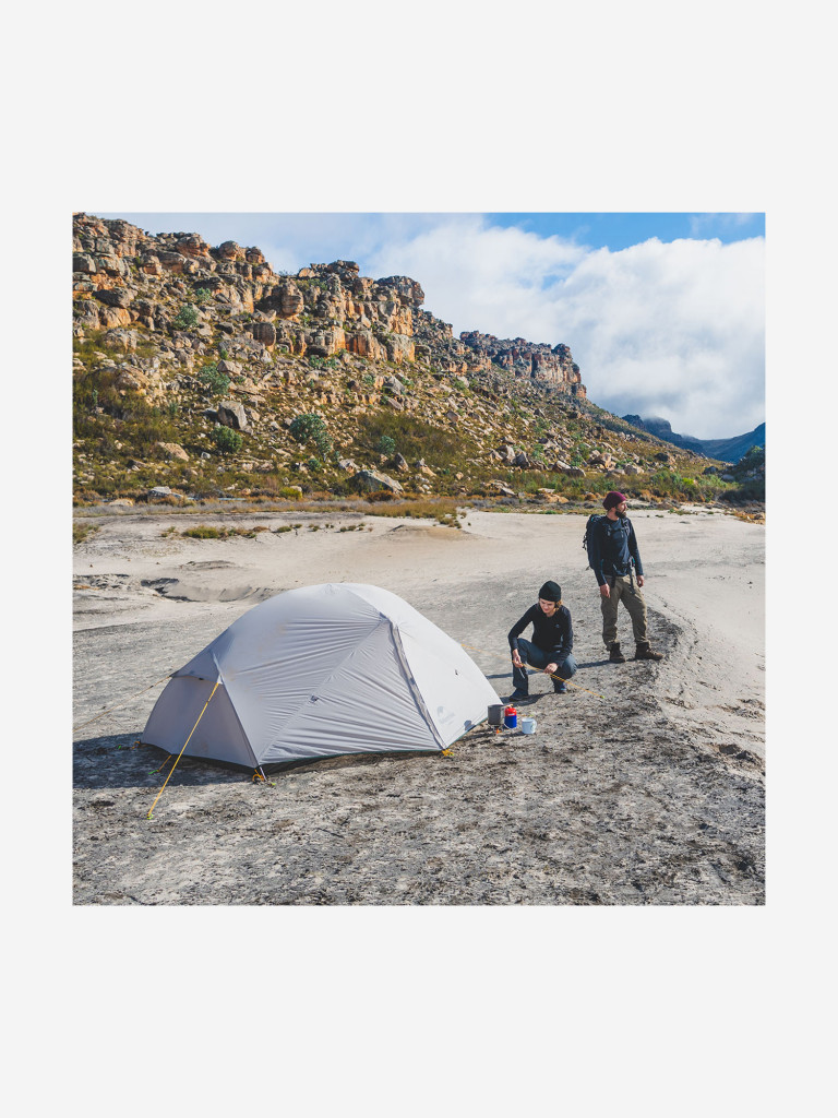 Палатка Naturehike Mongar 2-местная, алюминиевый каркас, сверхлегкая, серая