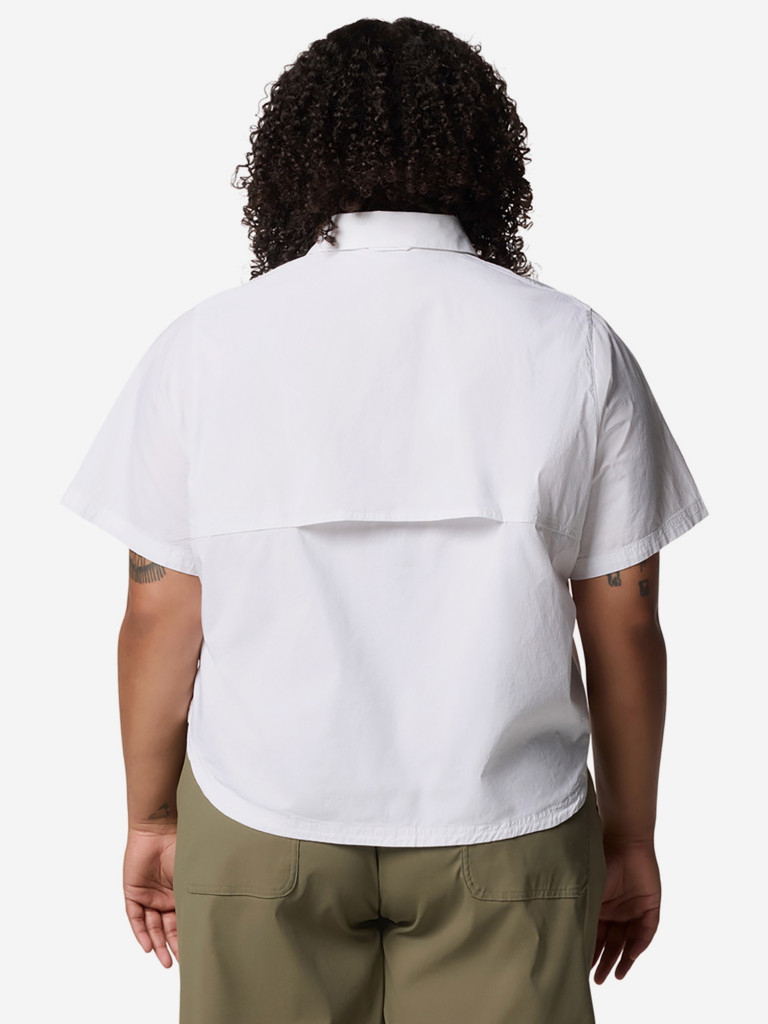 Рубашка с коротким рукавом женская Columbia Brea Falls Woven SS, Plus Size